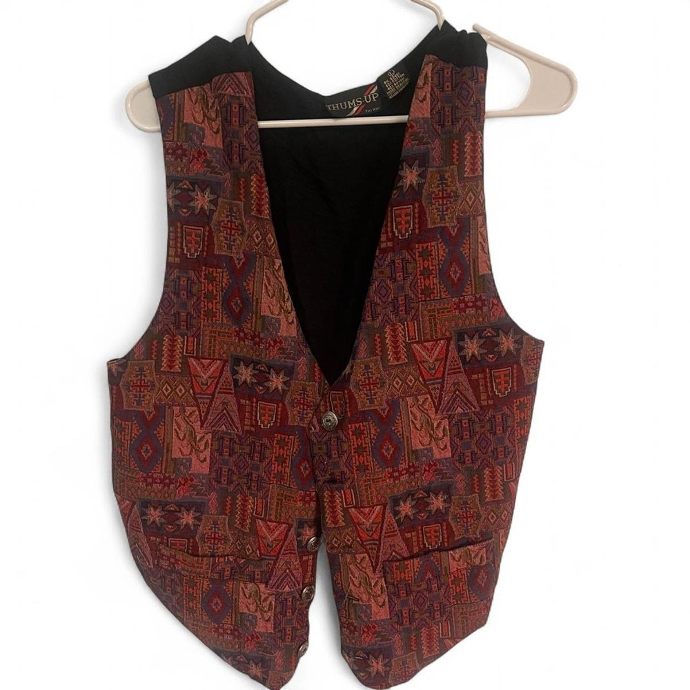 Colorful Patterned Vest